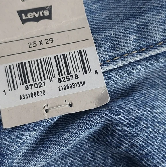 📢SALE Levi's 94 Baggy Jeans NWT Sz 25 - Picture 10 of 16